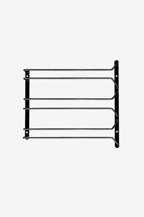 Hippie de Luxe - Lasipidike Hippie De Luxe 3 riviä. - Musta - Keittiösäilytys - - Homeroom