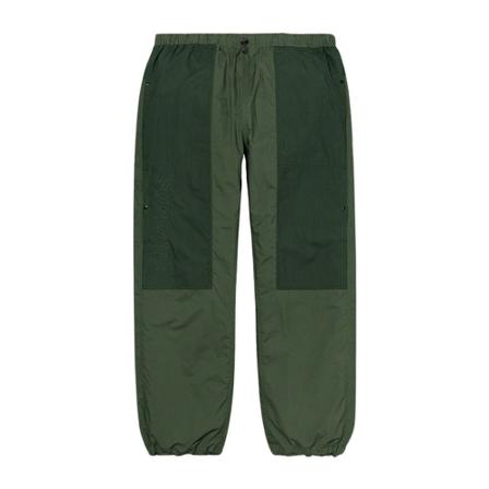 Supreme, Cropped Trousers Groen, Heren, Maat:S