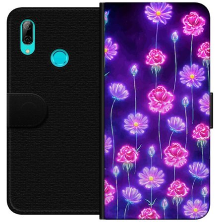 Yhteensopiva Lompakkokotelo Huawei P smart 2019 Bloom Reverie Electric Petals