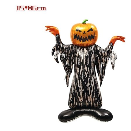 Suuret puhallettavat Halloween-haamu Puu Kurpitsa Noita Ilmapallot Lelu lapsille.PR