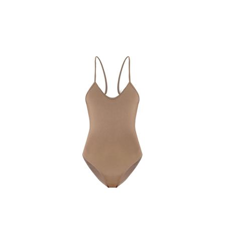 Ami Paris One-piece swimsuit Brun, Dame Badedragt