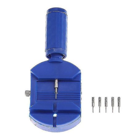 Verktøy for å justere og fjerne lenkepinnene på klokkereimer