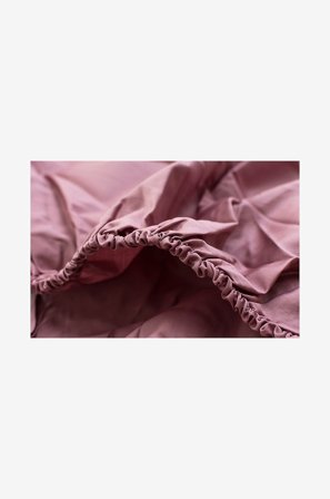 DecoFlux - Dra-på-lakan Solid - Rosa - Dra-på-lakan - 90X200 - Från Homeroom