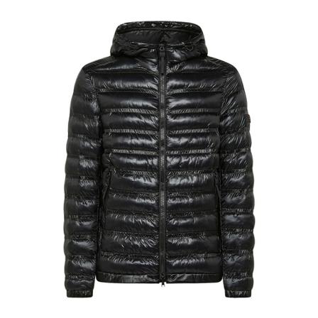 Peuterey Fine ripstop bomber Jakke with Primaloft padding Blå, Herre