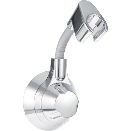 Brusehovedholder, håndbruseholder 360 justerbar aftagelig brusebad ingen boring stærk vakuum sugekop håndbrusebeslag vægmontering