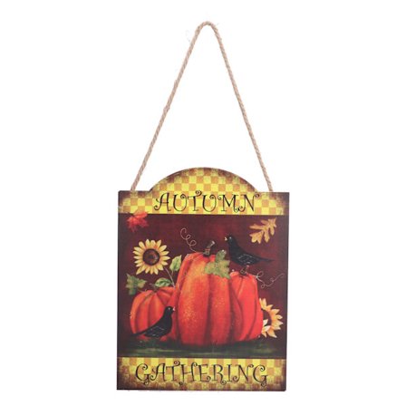 Kiitospäivän LED-puinen kurpitsa kalkkuna valot sisä- ja ulkotiloihin oven seinälle ripustettava koriste