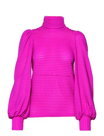 Slflevy Ls Lace Top G Pink Selected Femme