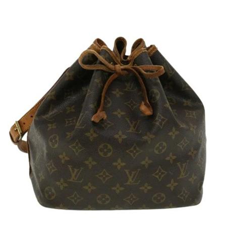 Louis Vuitton Vintage Pre-owned Petit Noe Monogram Tas , Bruin , Dames , Maat: ONE Size Vintage Tassen