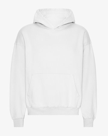Organic Oversized Hood - Optical White 2XL