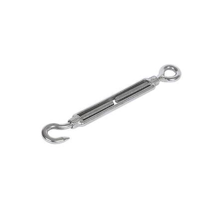 Blomsterkurv i rustfrit stål med skruetrådsstrammeskruer, åben krop, orkidé-skruesøm