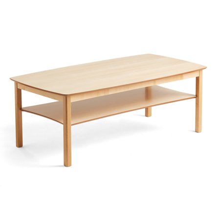 Couchtisch MARATHON, 1200x700x500 mm, Birke