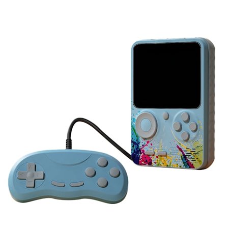 Peliohjaimen tuki TV:hen liitettäväksi, käsikonsoli lapsille ja aikuisille