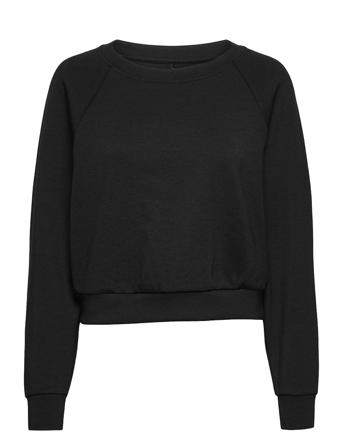 Onljoy L/S Raglan O-Neck Swt Black ONLY
