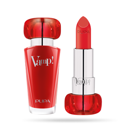 Pupa Vamp! Lipstick Rossetto Volumizzante 3,5g True Orange 305