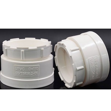 2 STK Rør endehætte Fitting Stik Koblingssokkel