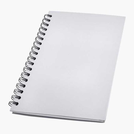 Biltema - Notatbok hvit