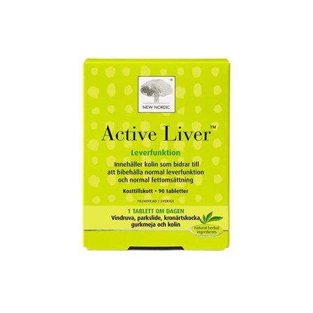 New Nordic Active Liver 90 tabletter