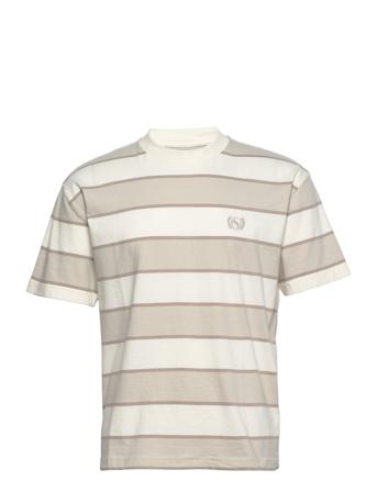 Anf Mens Knits T-shirts Short-sleeved Multi/mönstrad Abercrombie & Fitch