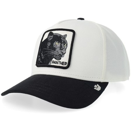 Goorin - Wit trucker Cap - Suede Black Panther Dust/Void A-Frame Trucker @ Hatstore