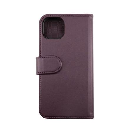 iPhone 13 Pl nboksfodral Magnet Rvelon - M rklila Dark purple