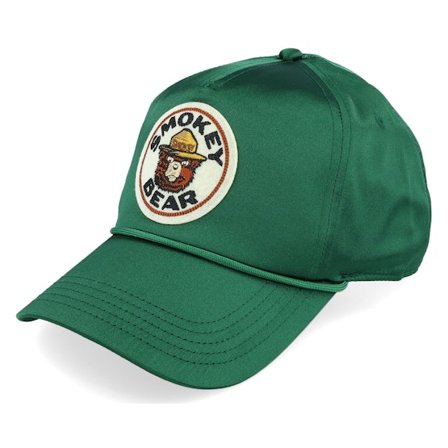 American Needle - Green adjustable Czapka Z Daszkiem - Smokey Bear Blazer Dark Green Adjustable @ Hatstore