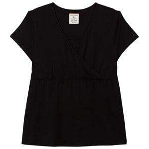 Mom2Mom Black Short Sleeve Glow Tee M - Maternity tops - M - Black