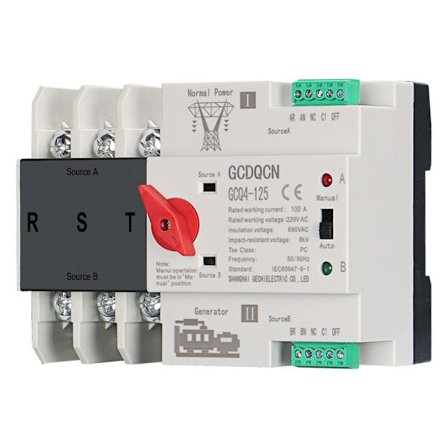 Automatisk overføringsbryter, W2R-3P overføringsbryter elektrisk