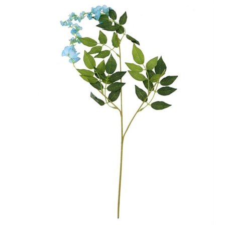 75 cm lång konstgjord Kinuka Pudding falsk rottingträd bröllop takdekoration (blå)