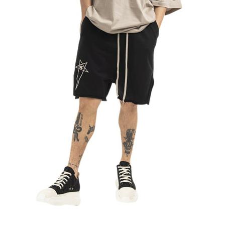 Rick Owens, Spodenki Cm 01B7953 217953 Czarny, Mężczyzna, Rozmiar: S