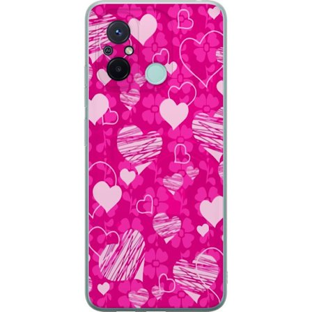 Yhteensopiva Puhelinkuori Xiaomi Xiaomi Redmi 12C PopSydänKuviointi