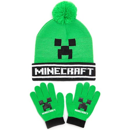 Minecraft Guttelue Svart Creeper - One Size