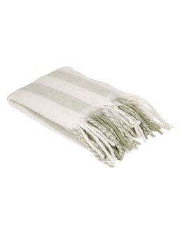 Torkkupeitto Mia raidallinen Vihreä