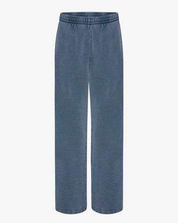 Organic Straight Leg Sweatpants - Neptune Blue