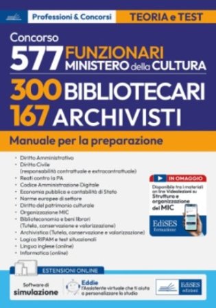 Concorso funzionari MIC 300 bibliotecari 167 archivisti