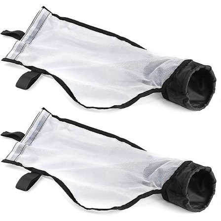 Nylonnätpåse kompatibel med Polaris 360 380 poolrengörare, multifunktionell filterpåse ersätter, 360009(2st)