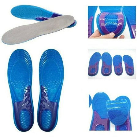 Unisex Ortopediska Silikon Innersulor (Medium UK 6)