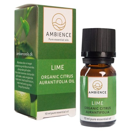Ambience Lime Olie Økologisk 10 ml, Tøj & Bolig, Duftolier, Æteriske Olier