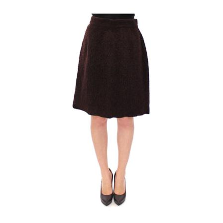 Dolce & Gabbana Zipper Nederdel Brun, Dame