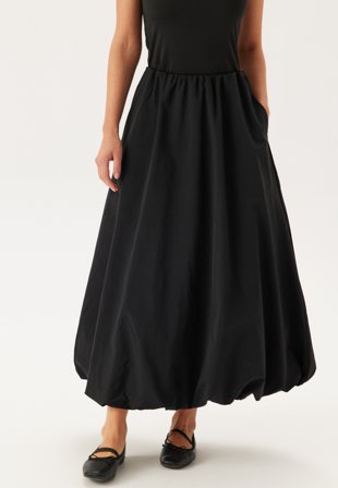 Object Collectors Item - Objalda Long Maxi Skirt - Black - Kläder - - Bubbleroom