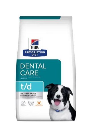 Hill's Hill's Prescription Diet t/d Tørrfôr til Hund - 4kg