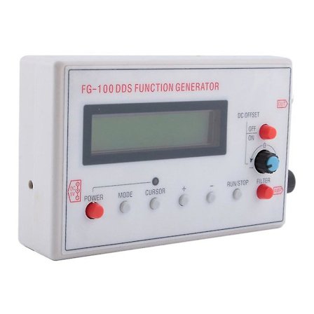 1Hz-500kHz Fg-100 DDS Funktionell Signalgenerator Frekvensmätare Signal Källa Modul Sinus Triangel Kvadrat Frekvensräknare