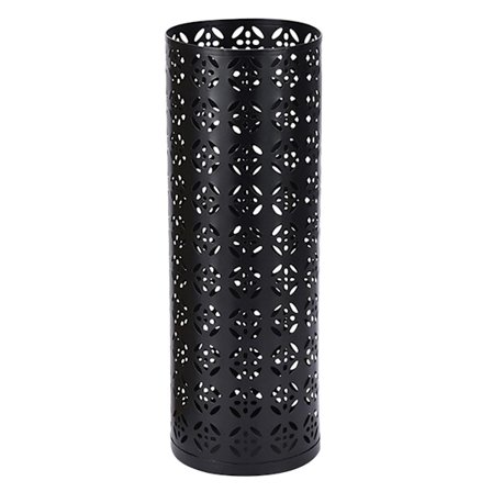 Paraplystativ Paraplyholder for inngangsparti, Paraplystativ, Hul frittstående rund paraplyholder i metall, Paraplystativ