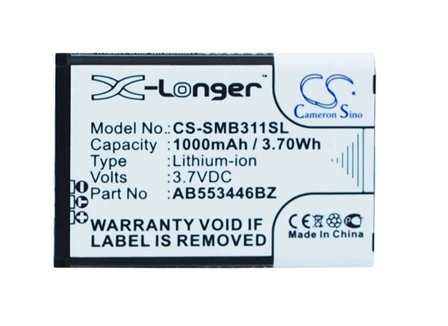 Batteri til SmartPhone, Mobil til Samsung Gusto 3, SM-B311, SM-B311B og andre.