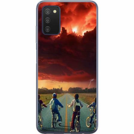 Samsung Galaxy A03s Genomskinligt Skal Stranger Things