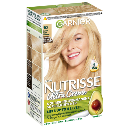 Garnier Nutrisse Permanent Nourishing Hair Color Nivå 3 Hårfärg Dam Brun ONESIZE