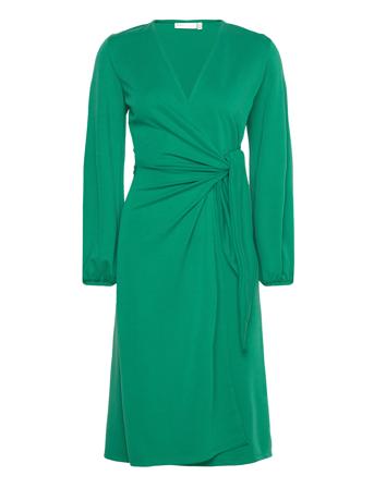 Catjaiw Wrap Dress Green InWear
