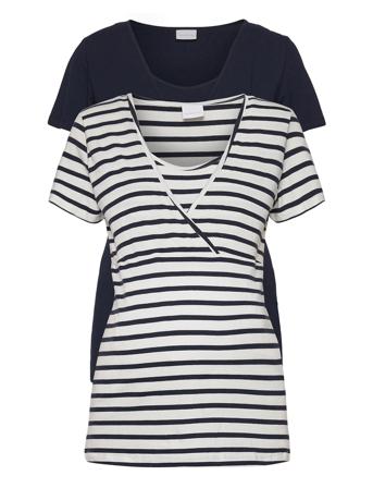 Mllea Org Tess Ss Mix Top Nf 2Pa Noos A. Navy Mamalicious