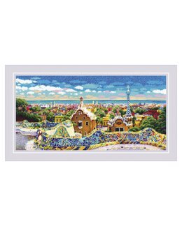 Broderikit Billede Färgstad - Riolis