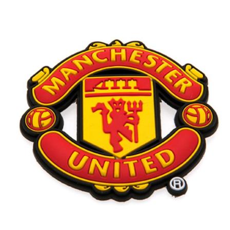 Manchester United Fc 3d Kylskåpsmagnet En One Size Röd