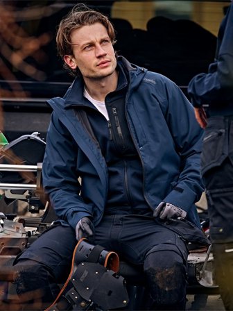 Fristads Herr Skaljacka stretch 4882 GLPS, Mörk marinblå